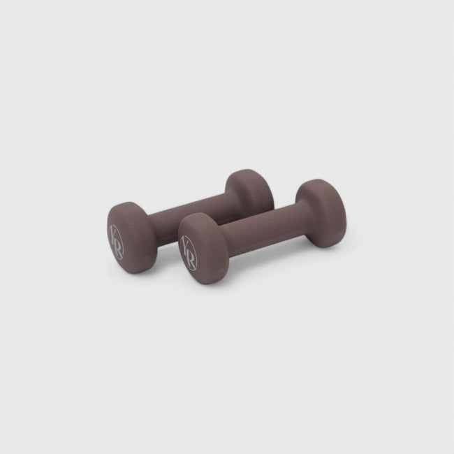Hand Weights - Dusty Rose / 1kg (approx 2.2lb)